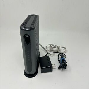 Motorola MB7621 24X8 Cable Modem DOCSIS 3.0 With Power Cable